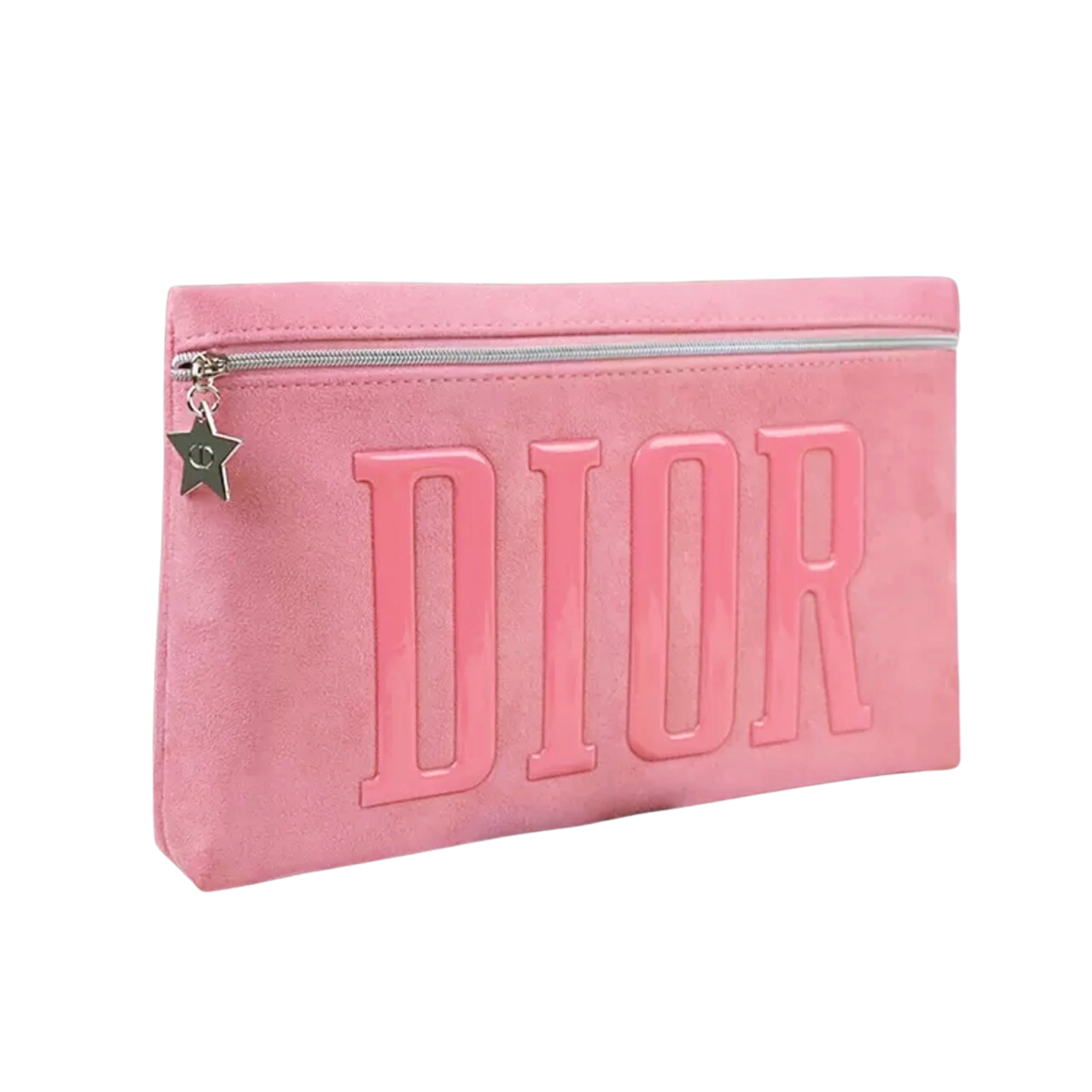 Christian Dior Vanity Pouch with Star Charm – Pink