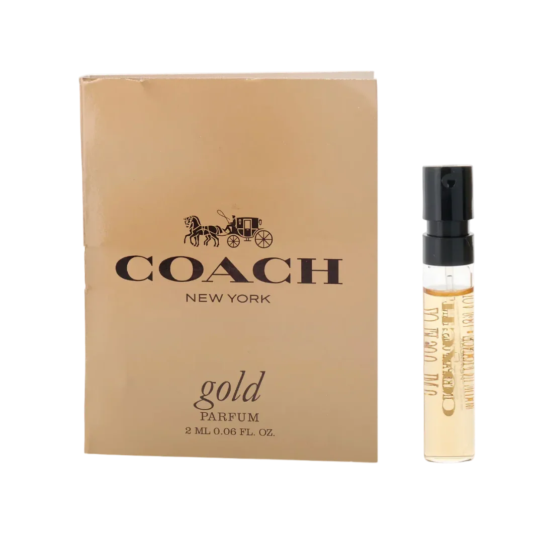Coach Gold Parfum 2ML Vials