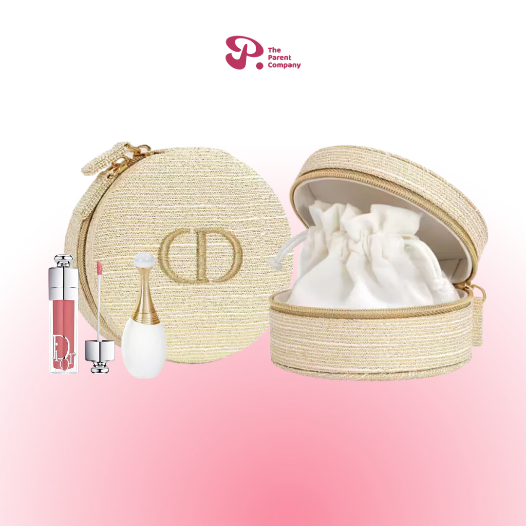 Dior Gold Mini Jewelry Case Set - Image 2