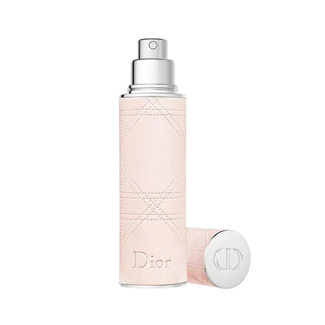Dior Miss Dior Blooming Bouquet EDT 10ML Travel Spray with Refillable Leather Case - Beige Pink
