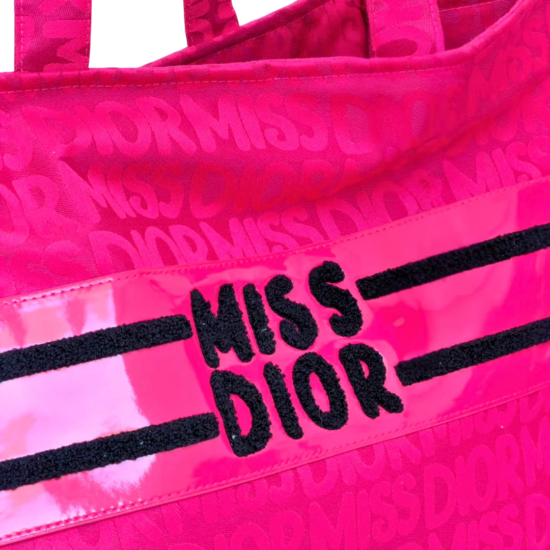 Dior Miss Dior Tote Bag - Dark Pink - Image 3