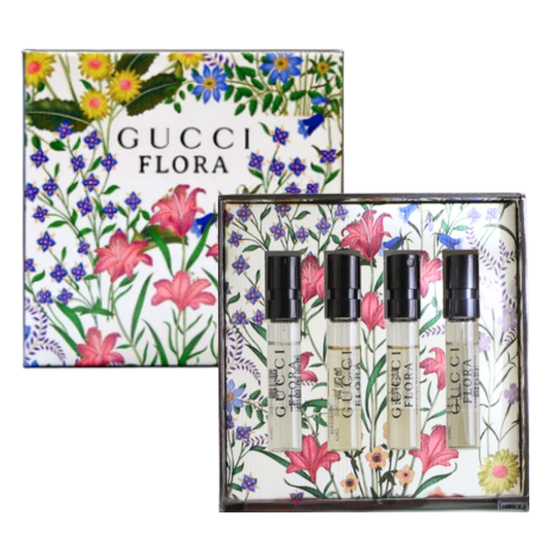 Gucci Flora Vials Set For Her 4*1.5ML