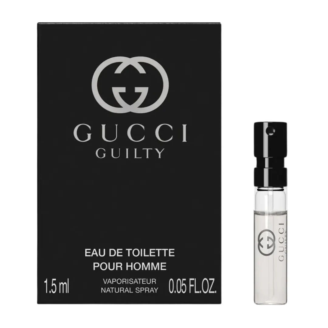 GUCCI GUILTY POUR HOMME EDT 1.5ML VIALS