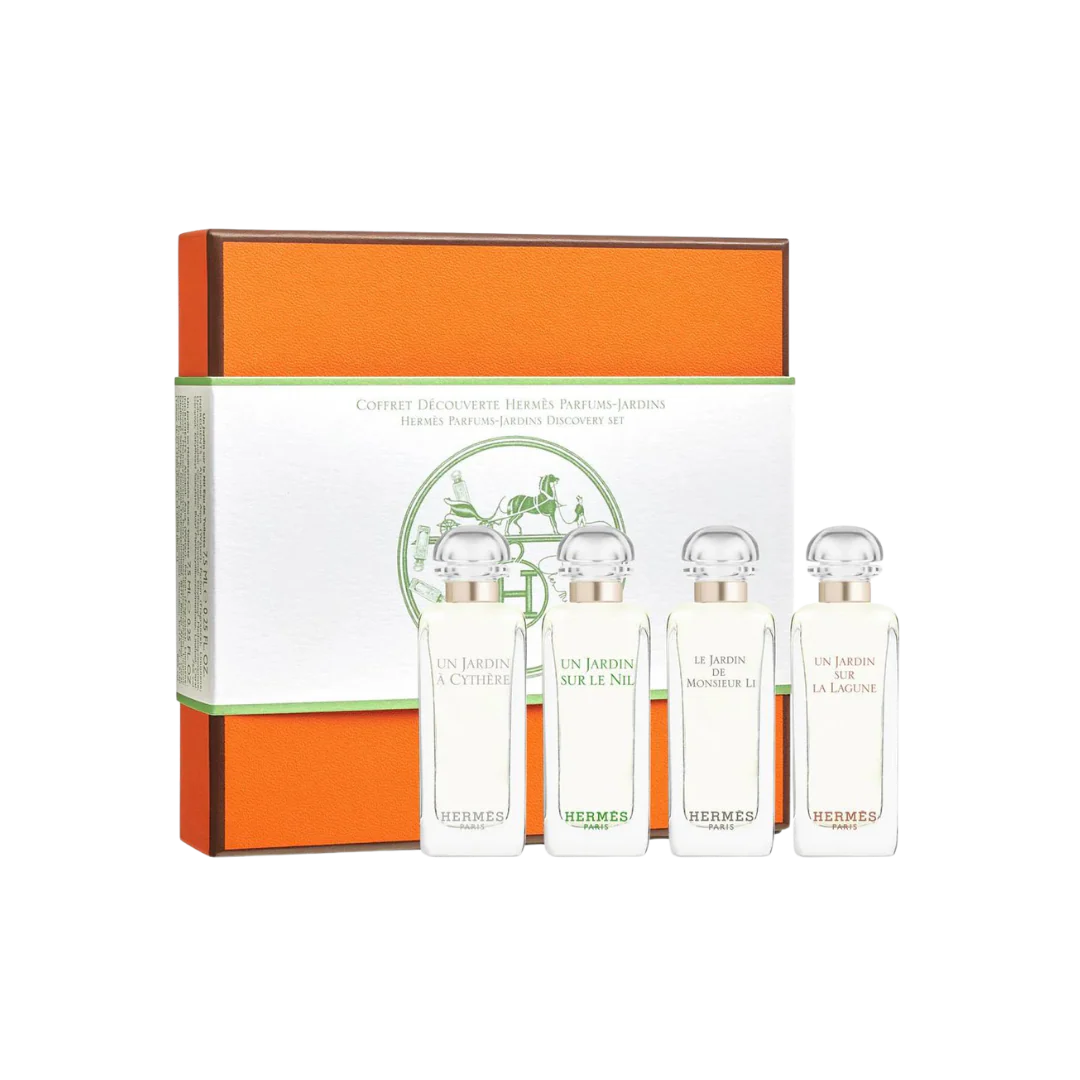 Hermes Coffret Miniatures Collection Parfums-Jardins 4*7.5ML