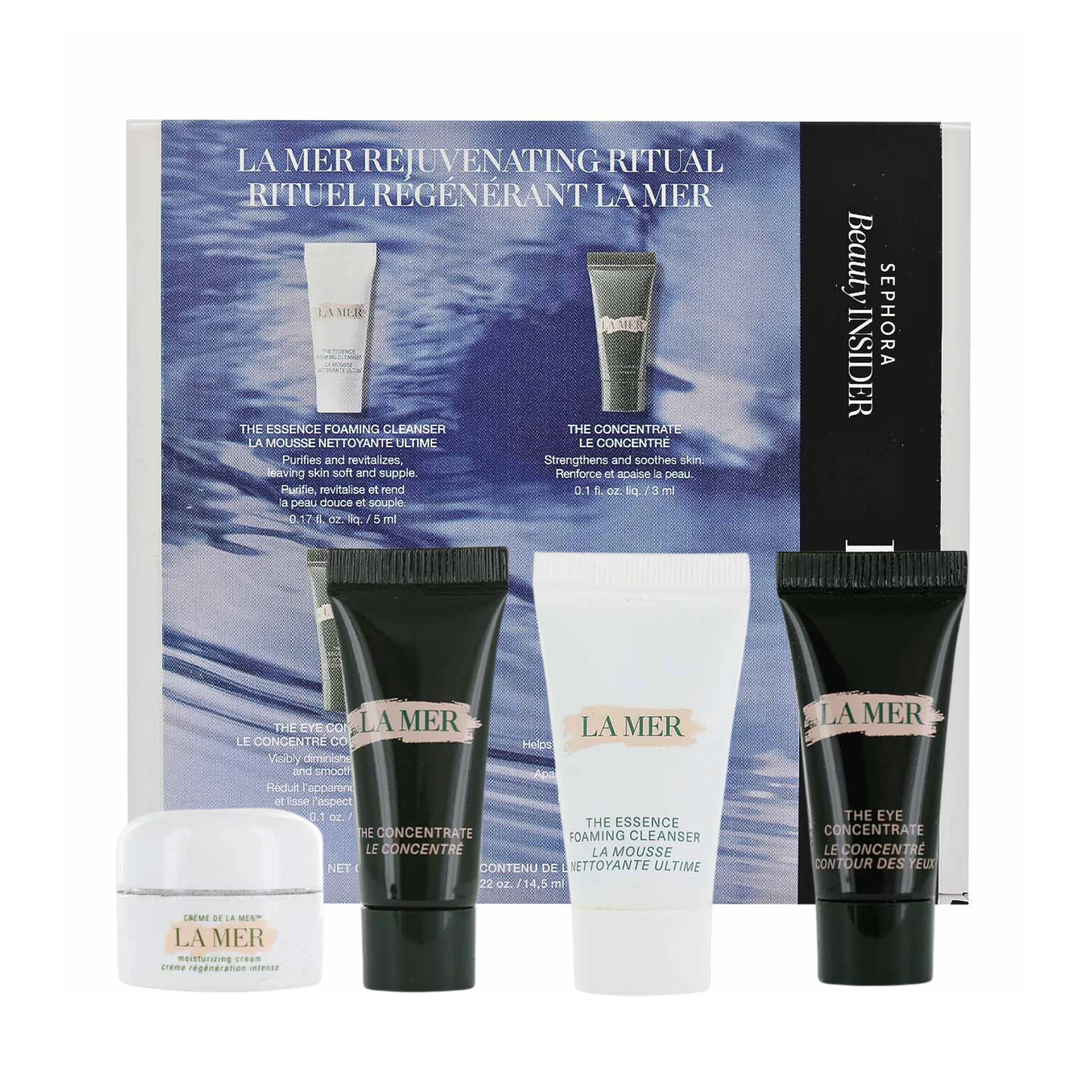 La Mer Rejuvenating Ritual 4pcs Travel Set