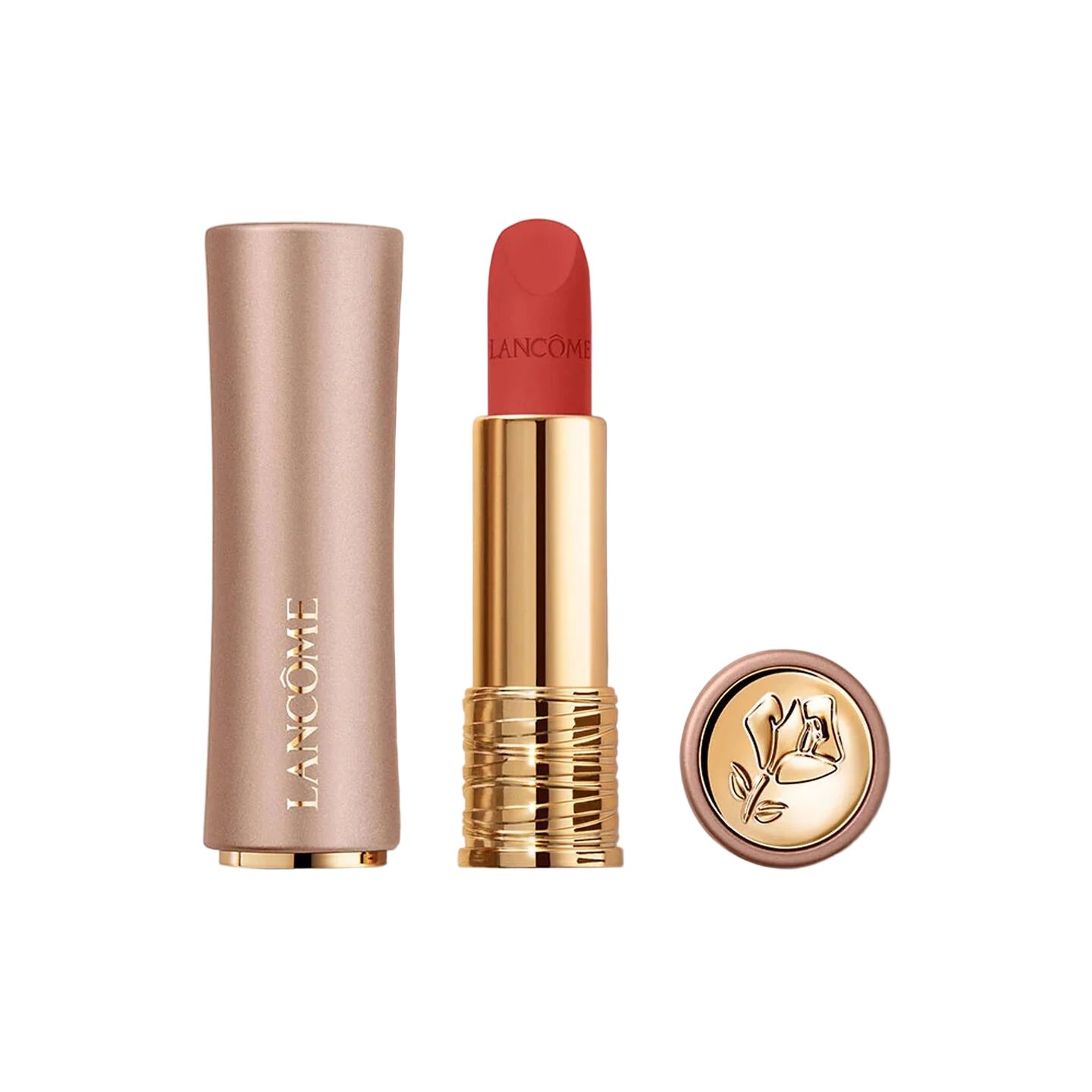 Lancome L'Absolu Rouge Intimatte Lipstick 1.6g - 274 French Tea