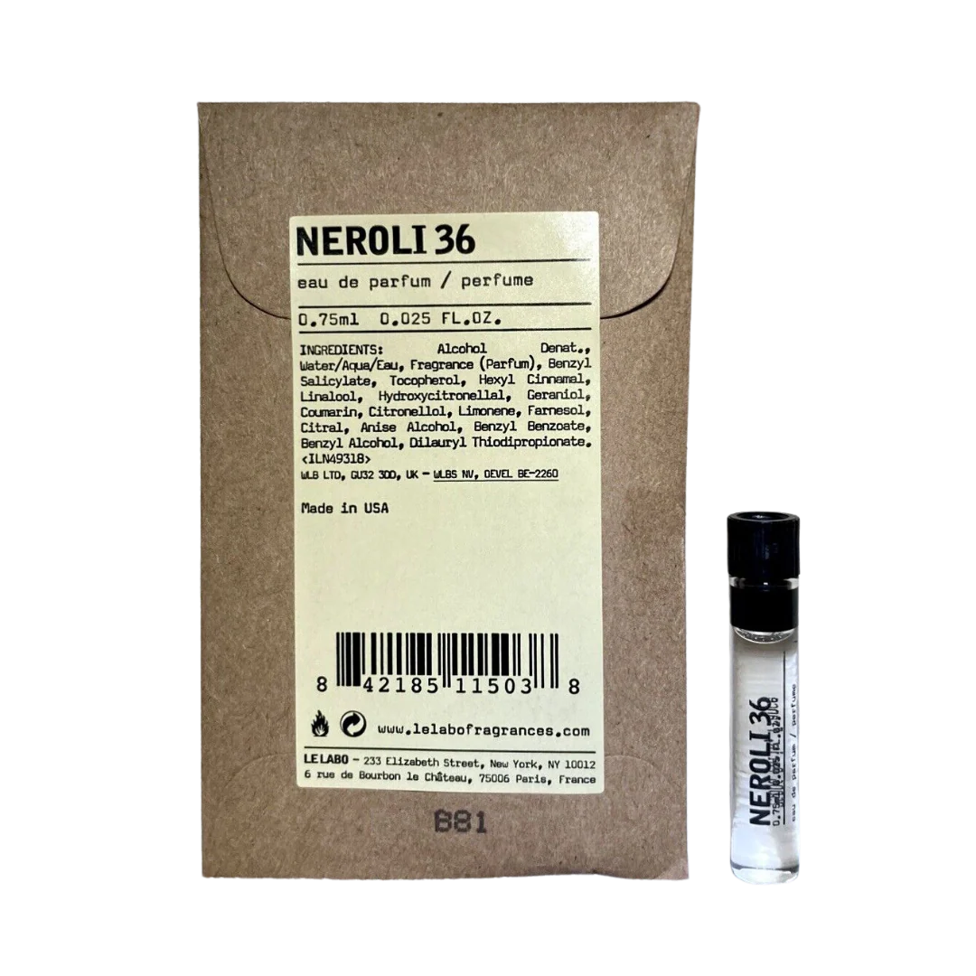 Le Labo Neroli 36 EDP 0.75ML Vials