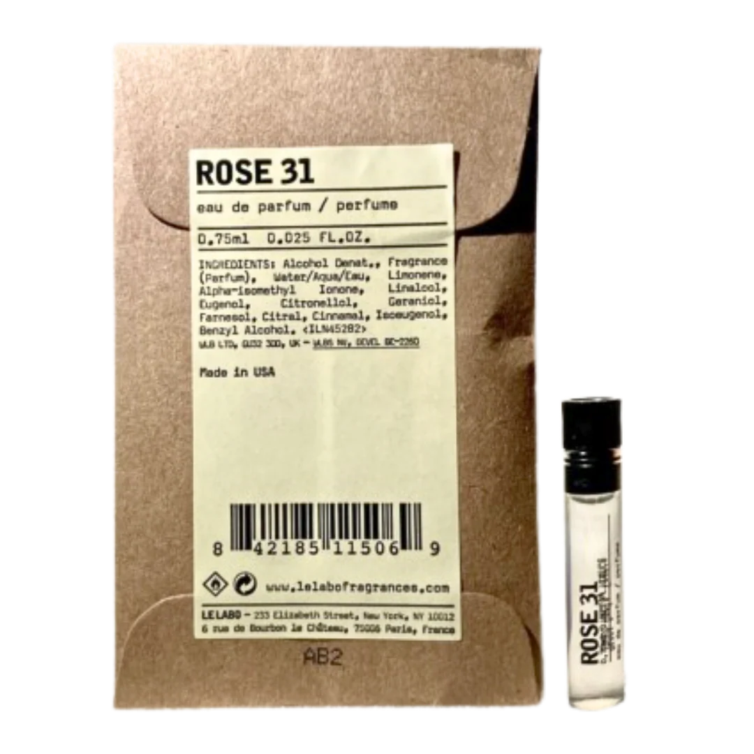 Le Labo Rose 31 EDP 0.75ML Vials