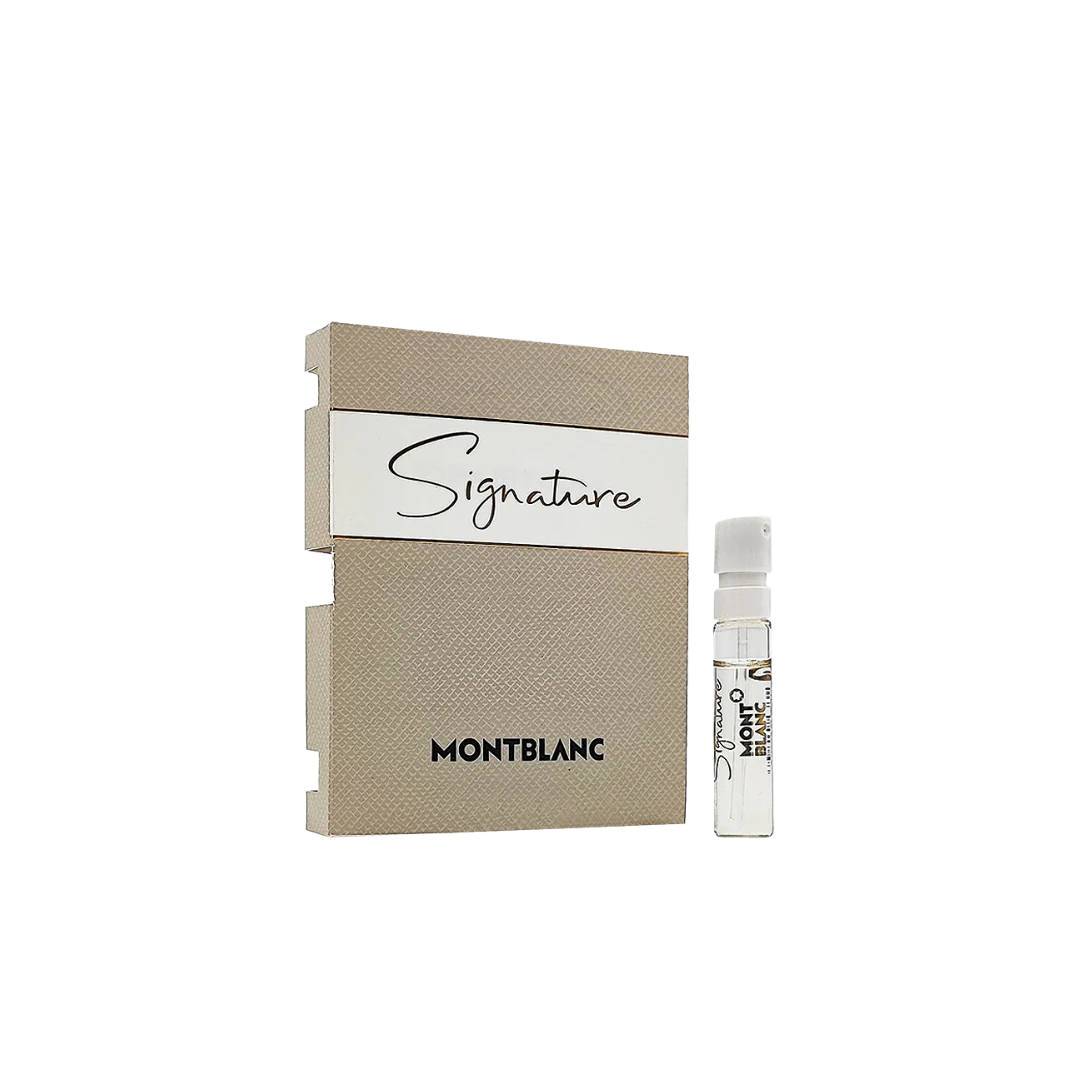 Mont Blanc Signature EDP 2ML Vials