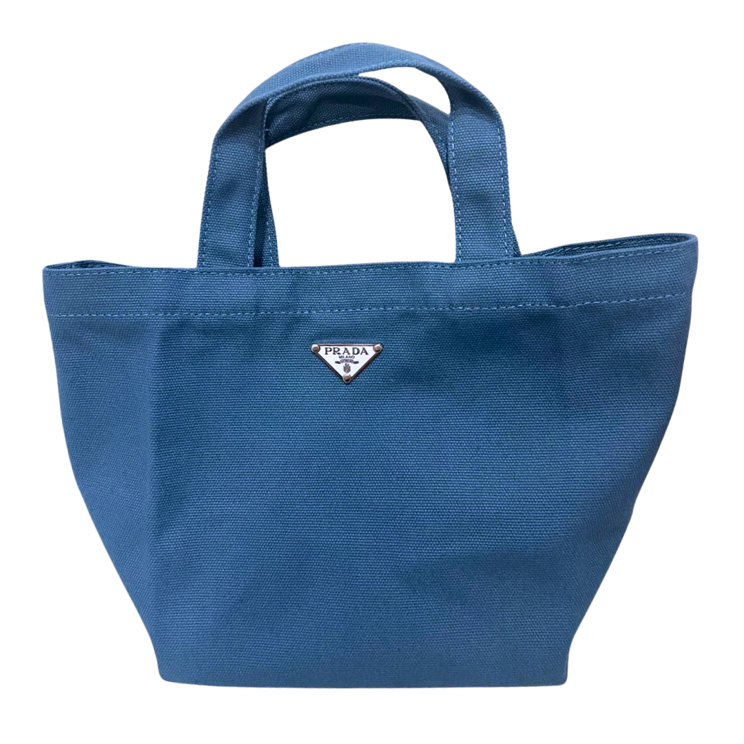 Prada Canvas Handbag - Blue