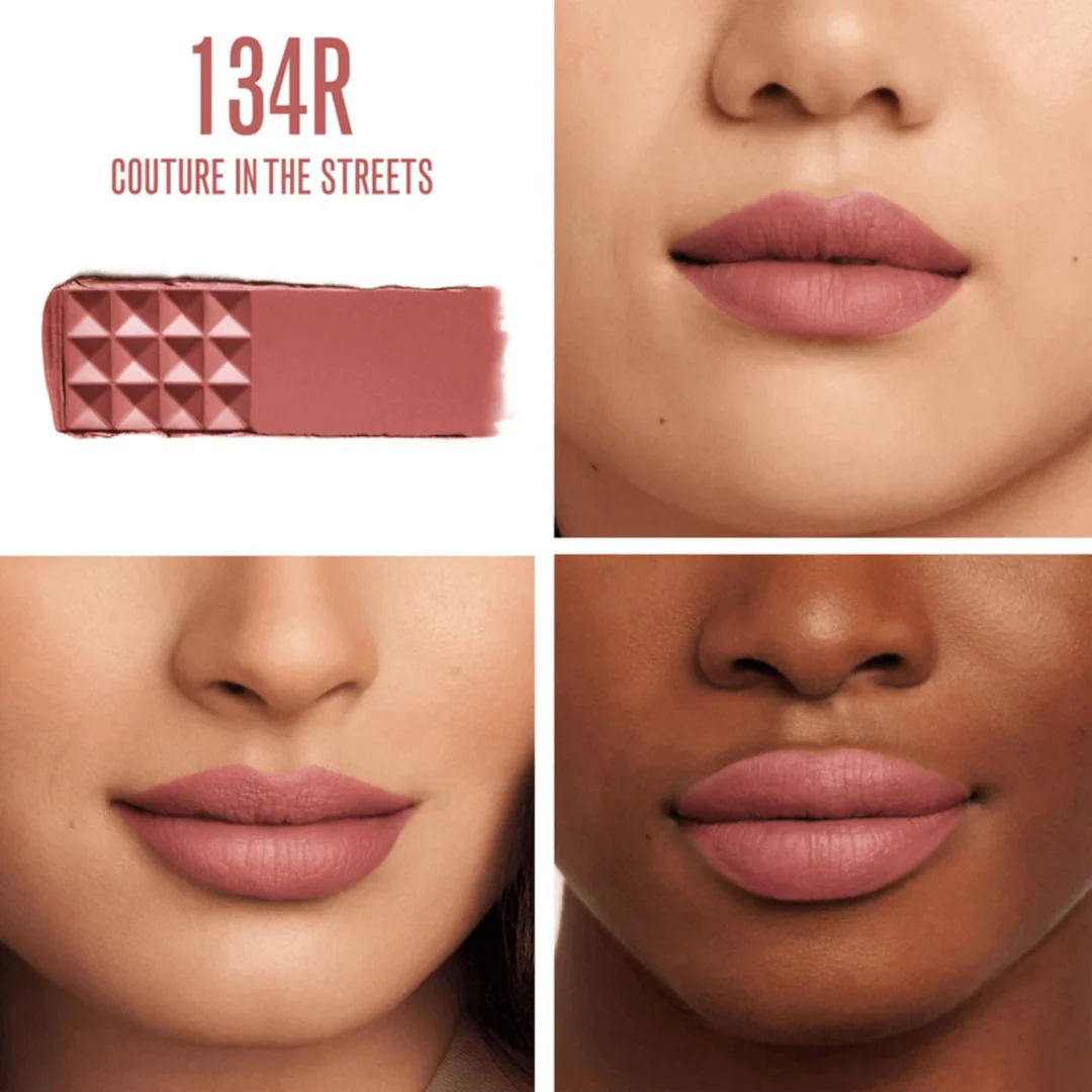 Valentino Spike Matte Lipstick 1g - 134R Couture In The Streets - Image 2